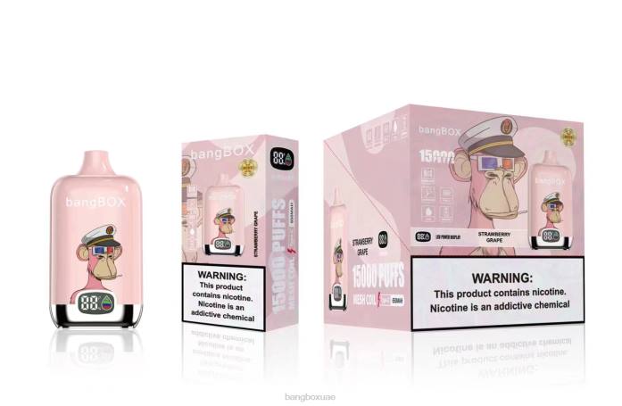 Bang Box Vape - Bang Box 15000 نفث عنب فراولة 888J44