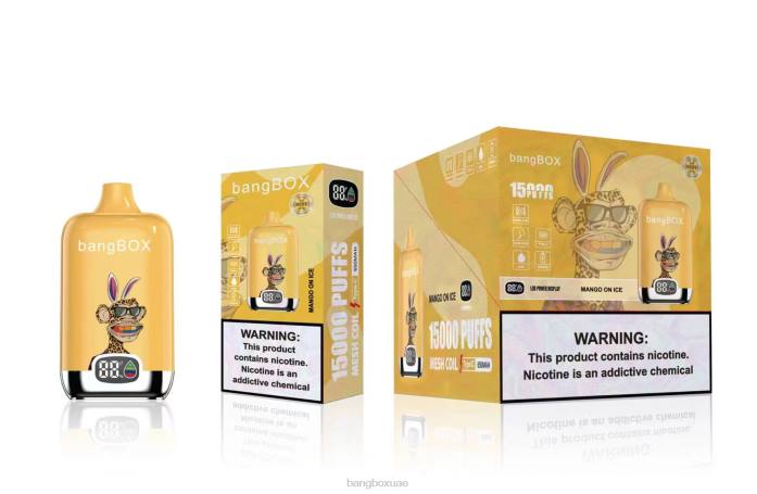 Bang Box Vape Review - Bang Box 15000 نفث مانجو على الجليد 888J48