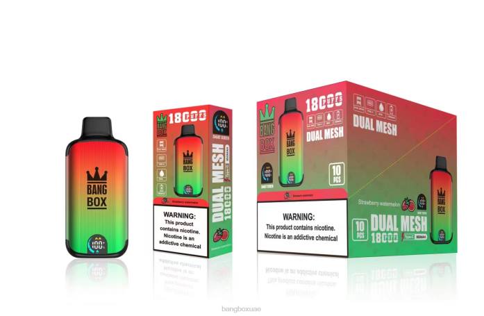 Bang Box Vape Review - Bang Box 18000 نفث الفراولة والبطيخ 888J88