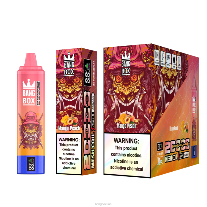Bang Box Abu Dhabi - Bang Box شاشة سمارت 20000 نفخة مانجو خوخ 888J58