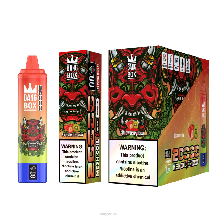 Bang Box Dubai - Bang Box شاشة سمارت 20000 نفخة كيوي فراولة 888J51