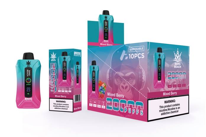 Bang Box Vape Price - Bang Beach 20000 سحبة فيب شاشة سمارت التوت المختلط 888J5