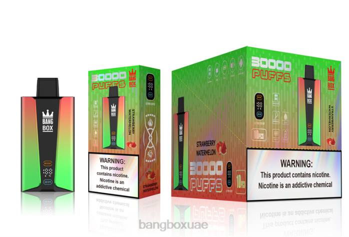 Bang Box Dubai - Bang Box شاشة سمارت 30000 نفخة الفراولة والبطيخ 888J75