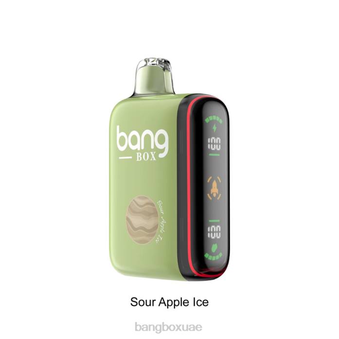Bang Box Vape - Bang Box 9000-18000 نفث عرض الطاقة الذكي جليد التفاح الحامض 888J28