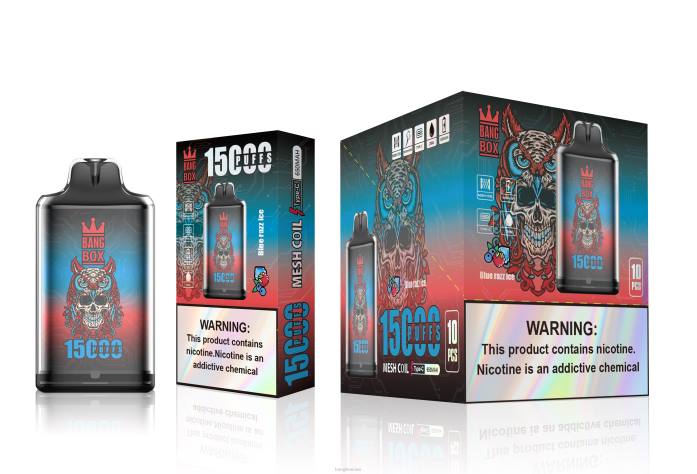 Bang Box Vape - Bang Box s1-15000 نفث الجليد الأزرق 888J108