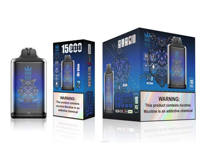 Bang Box Vape Price - Bang Box s1-15000 نفث السيد الأزرق 888J109